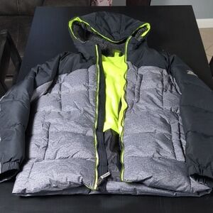 ZeroXposur Neon Yellow and Gray Jacket